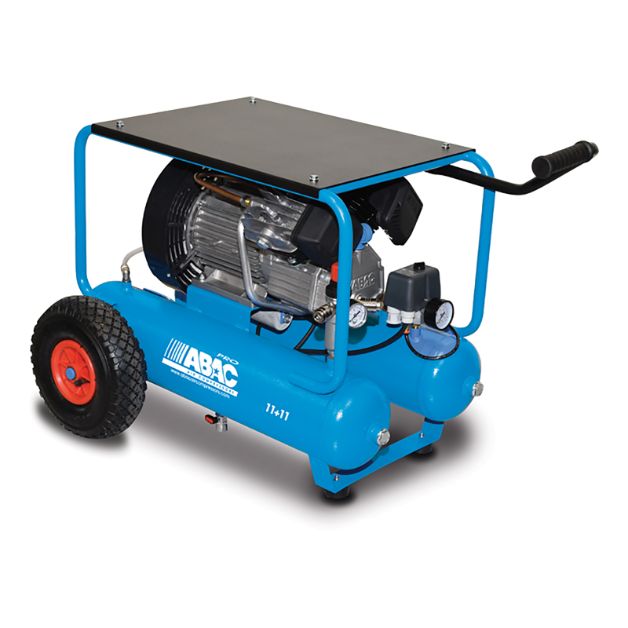 Mobile Air Compressors 11+11 liters, 3 HP ABAC International