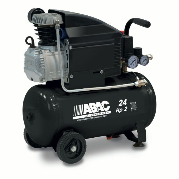 Compresores de aire portátiles Gama Black 24 50 90 litros, 2 CV