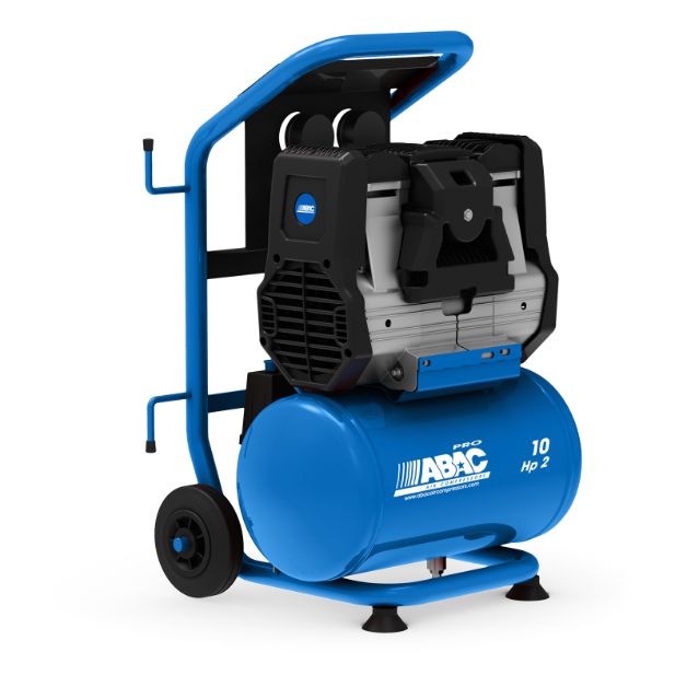 Mobile Silent Air Compressors 10 liters, 0.75 to 2 HP ABAC